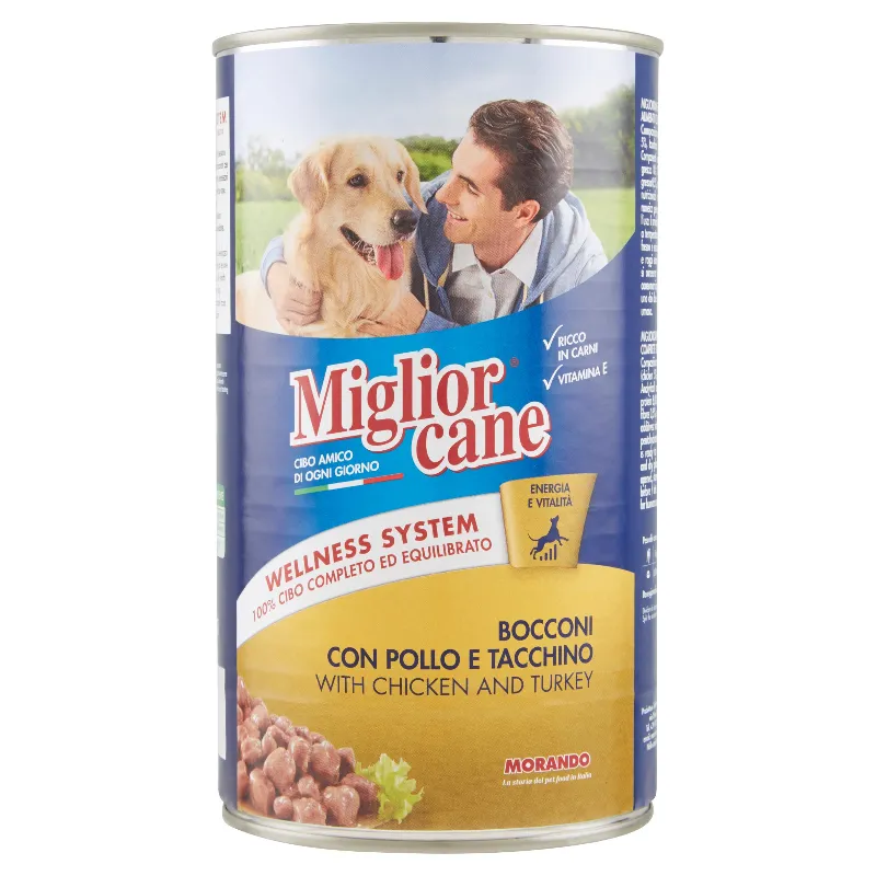MIGLIOR CANE BOCCONI POLLO/TACCH. GR.1250