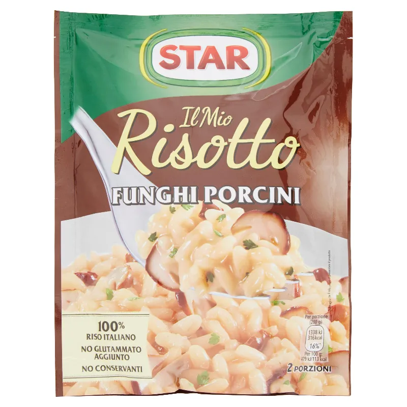 STAR RISOTTO FUNGHI PORCINI GR.175