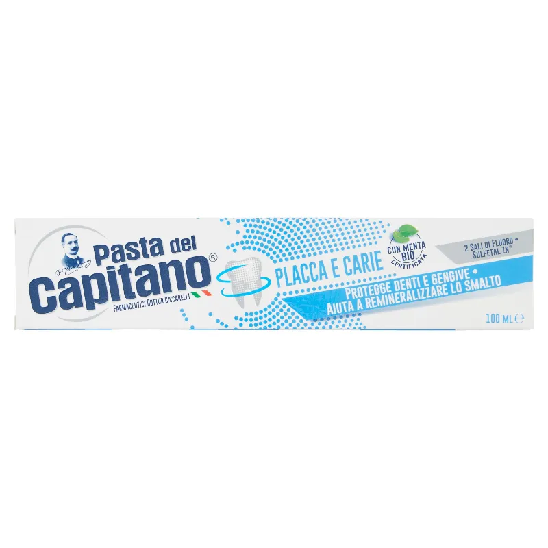 PASTA CAPITANO DENT.PLACCA E CARIE ML100