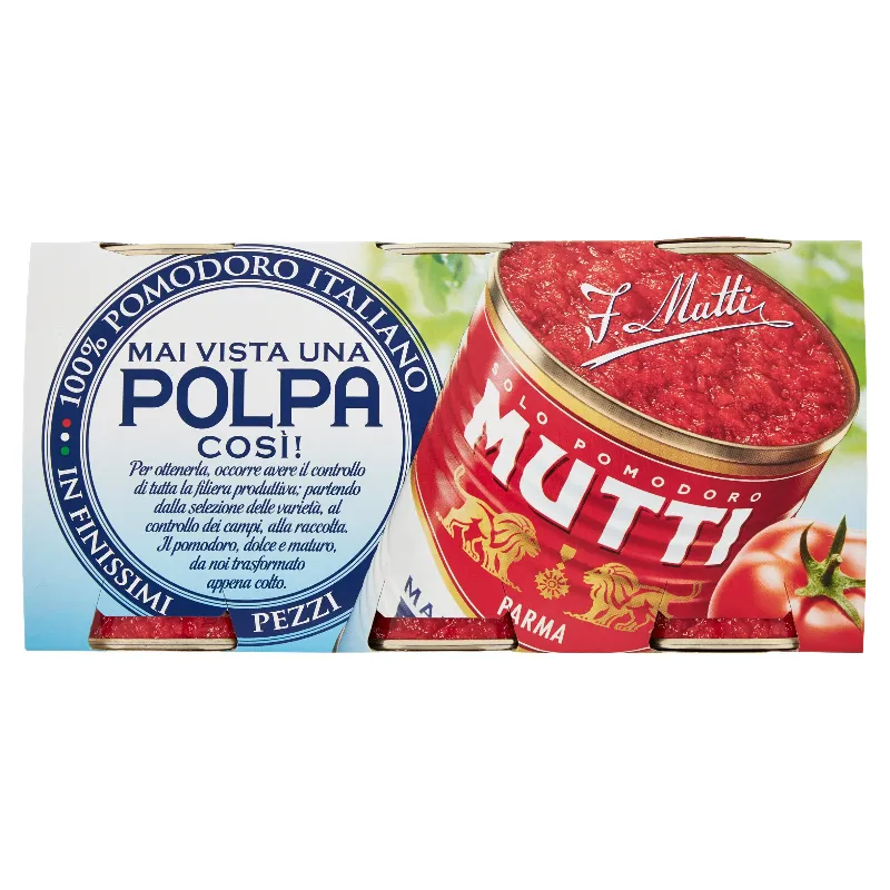MUTTI POLPA DI POMODORO GR.400X3