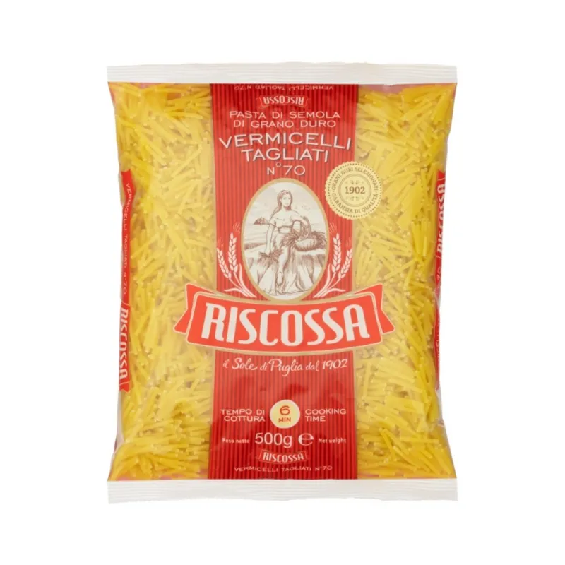 RISCOSSA N.70 VERMICELLI TAGLIATI GR.500