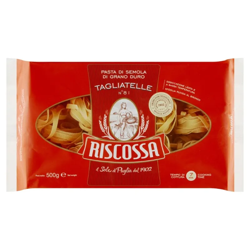 RISCOSSA N.181 SEMOLA TAGLIATELLE GR.500