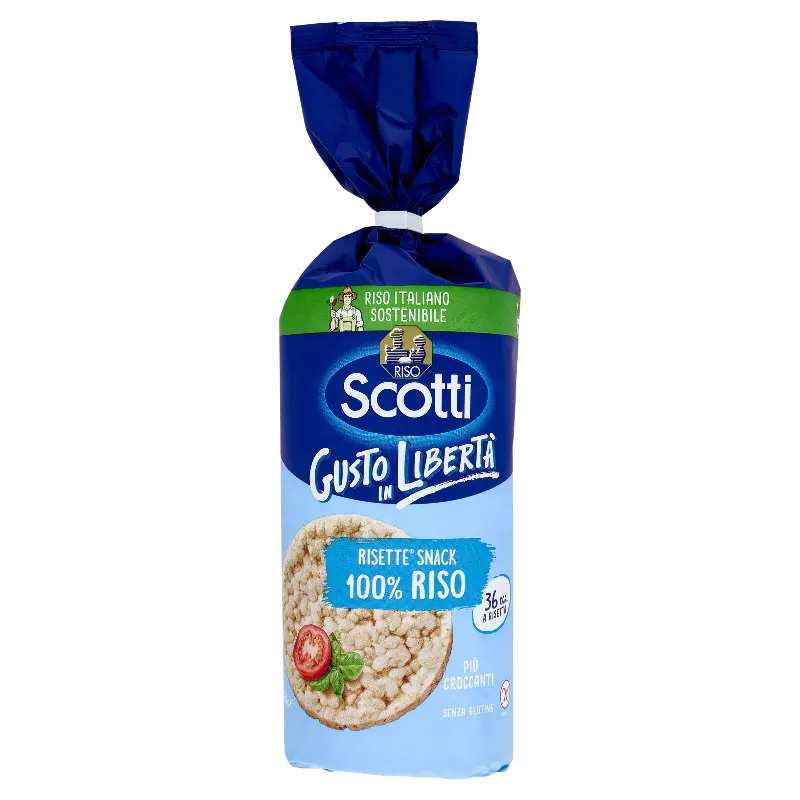 SCOTTI RISO RISETTE SNACK 100% RISO GR.150