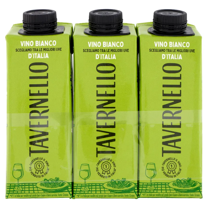 TAVERNELLO VINO BIANCO BRIK CL.25X3