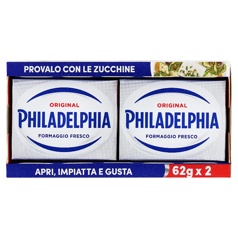 PHILADELPHIA CLASSICA TWIN PACK GR.80X2
