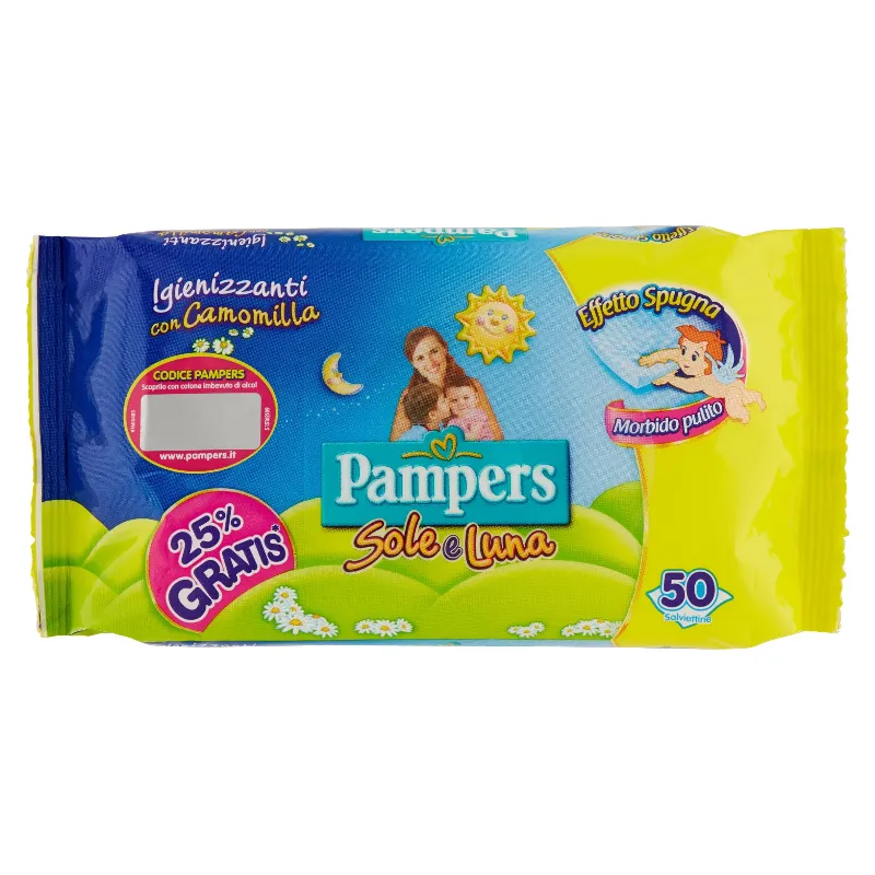 PAMPERS SALVIET.SOLE&LUNA X40