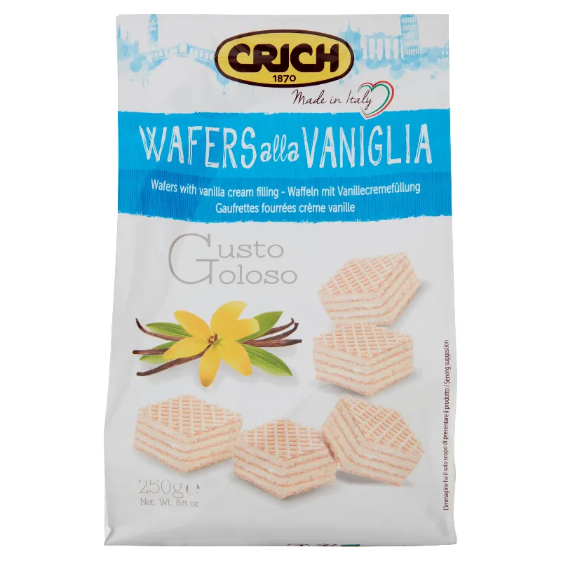 CRICH WAFER SACCHETTO VANIGLIA GR.250