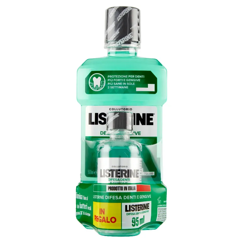LISTERINE COLLUT.DENTI&GENG.VERDE ML600