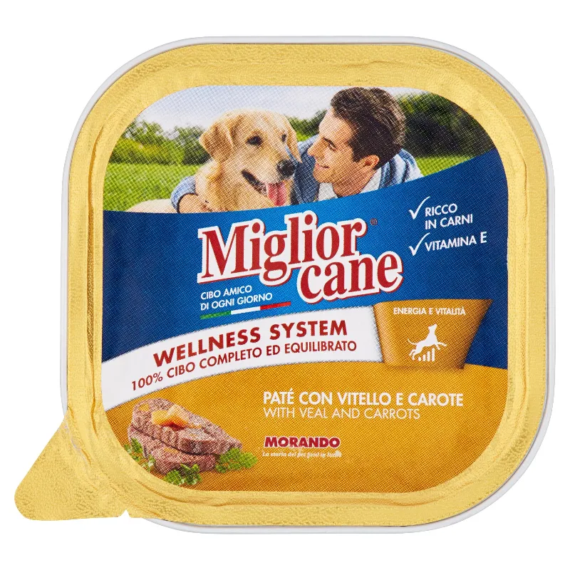 MIGLIOR CANE VASCHETTA VITELLO/CAROTE GR.300