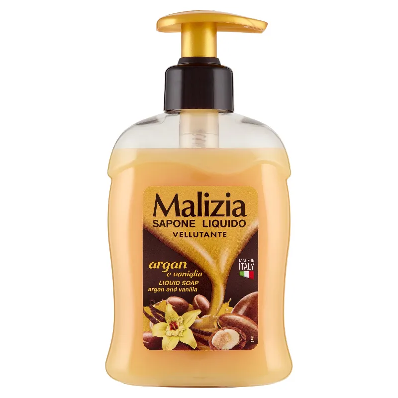 MALIZIA SAPONE EROG. ARGAN E VANIGLIA ML300