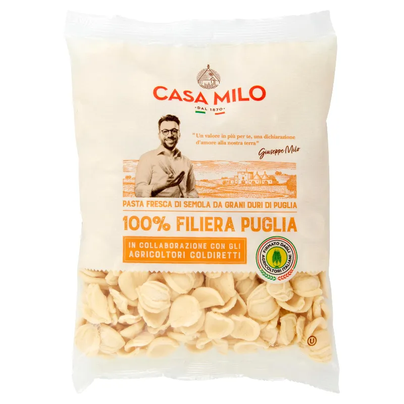 CASA MILO PASTA FRESCA ORECCHIETTE SEMOLA GR.500