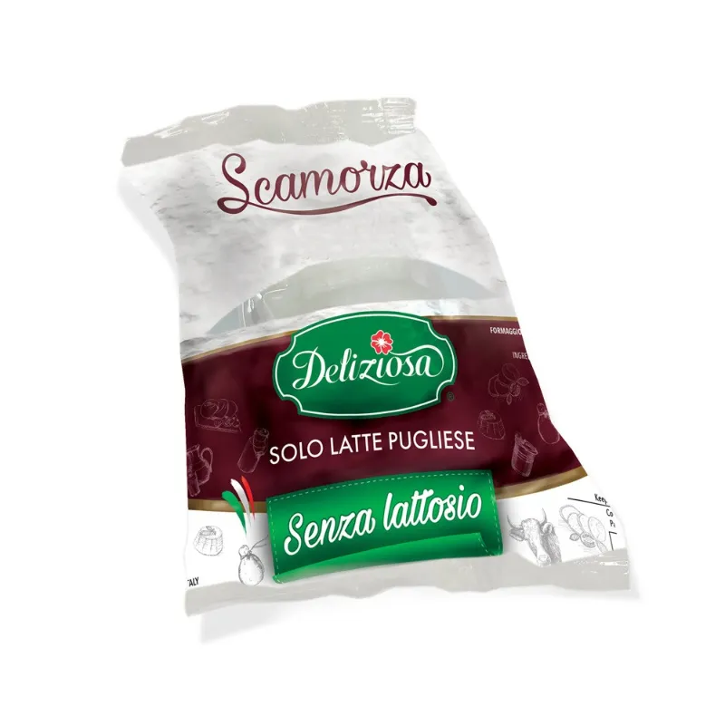 DELIZIOSA SCAMORZA BIANCA S/LATTOSIO GR.200
