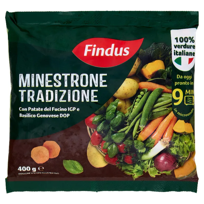 FINDUS MINESTRONE TRADIZIONE NUOVA RICETTA GR.400