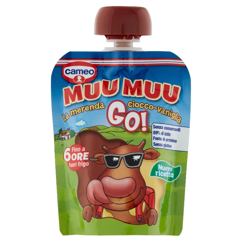 CAMEO MUU MUU GO CIOCCOLATO E VANIGLIA GR.80