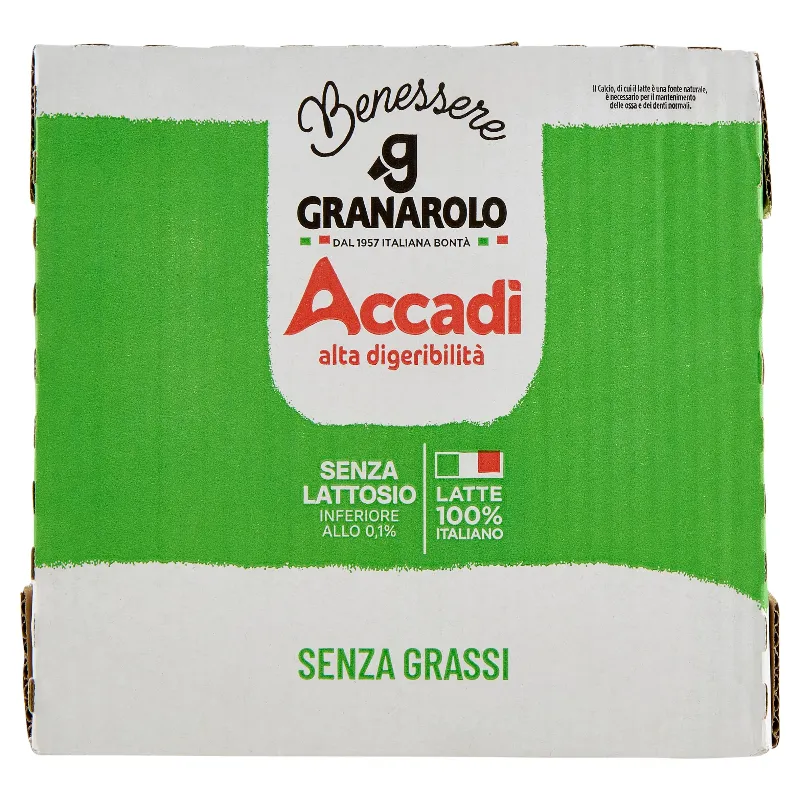 GRANAROLO LATTE UHT ACCADI' SCREMATO LT.1