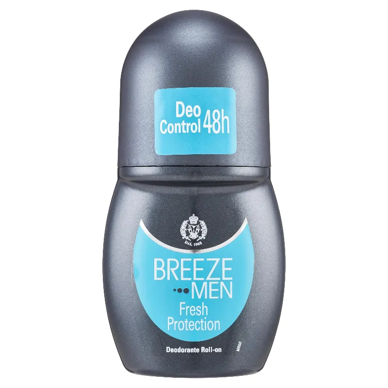 BREEZE DEO ROLL-ON MEN FRESH PROTECTION ML50