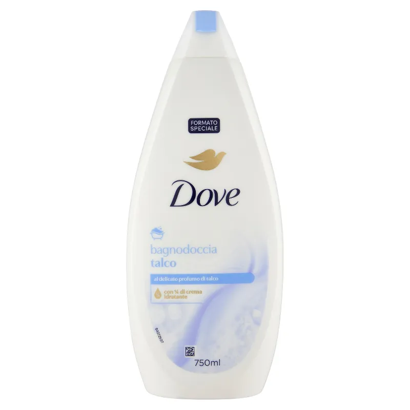 DOVE BAGNODOCCIA TALCO ML750