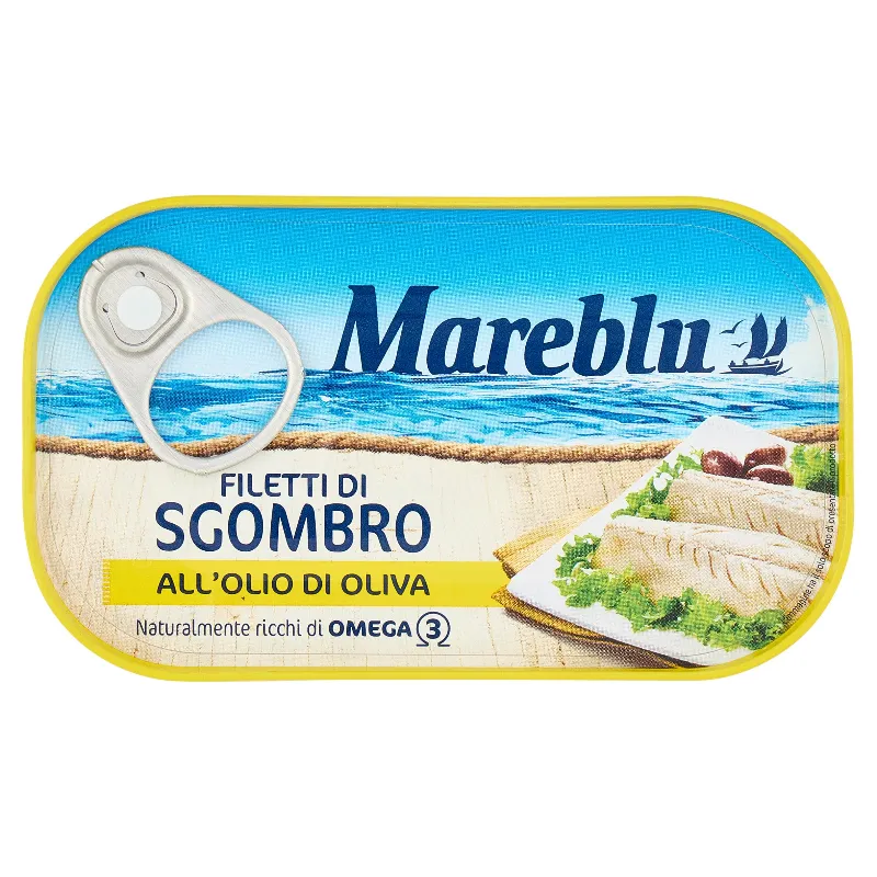 MAREBLÙ SGOMBRI OLIO DI OLIVA GR.90