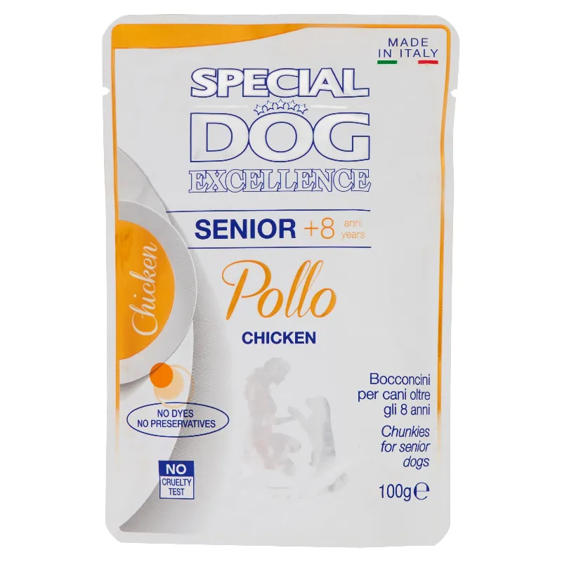 SPECIAL DOG EXCEL.BOCC.BUSTA SENIOR POLLO GR.100