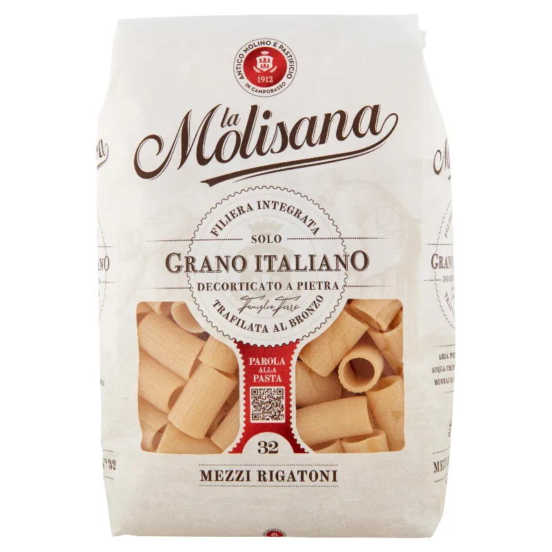 LA MOLISANA N.32 MEZZI RIGATONI GR.500