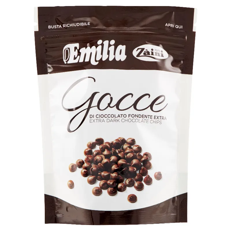 ZAINI EMILIA GOCCE CIOCCOLATO FONDENTE GR.160