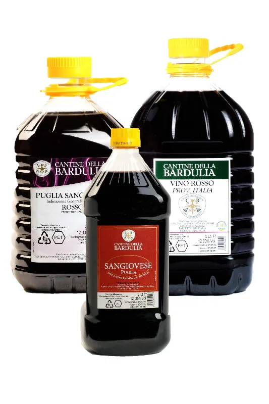 BARDULIA VINO SANGIOVESE PUGLIA IGT PET LT.2