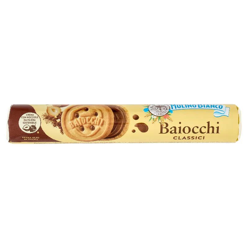 MULINO BIANCO BAIOCCHI NOCCIOLA TUBO GR.168