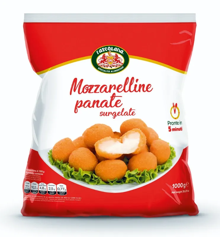 SOAVEGEL MOZZARELLINE PANATE KG.1