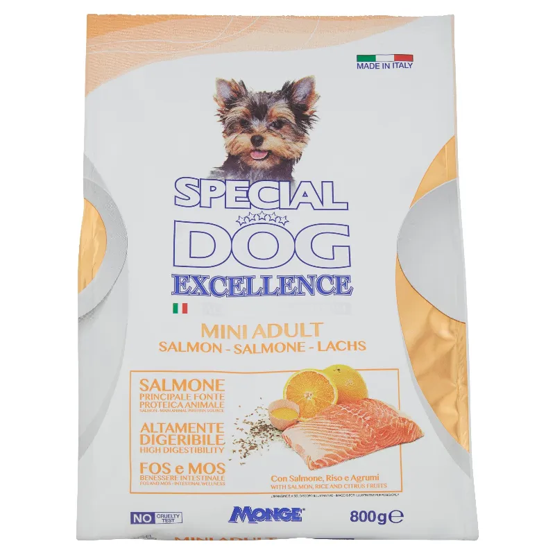 SPECIAL DOG EXCEL.CROC.MINIADULT HYPOAL.SALM.G800