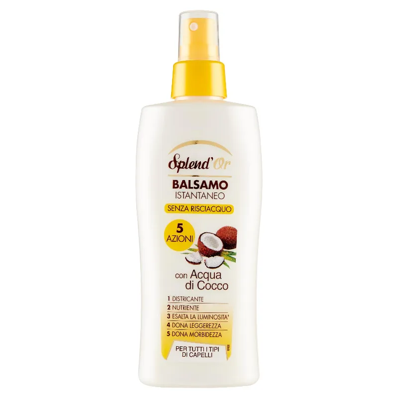 SPLEND'OR BALSAMO SPRAY ACQUA DI COCCO ML200