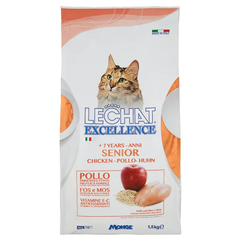 LECHAT EXCELLENCE CROC.SENIOR POLLO KG.1,5