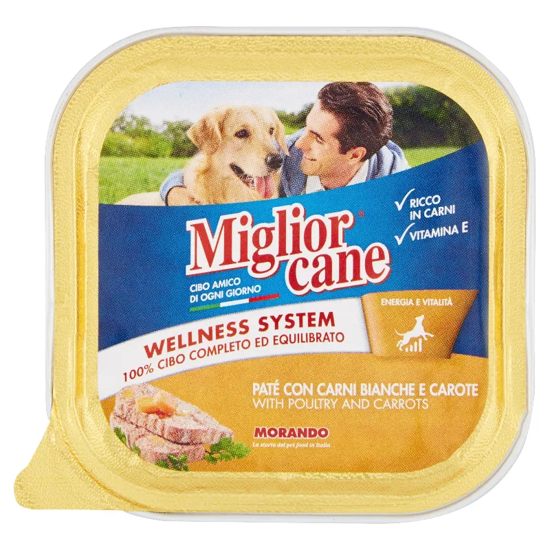 MIGLIOR CANE VASCHETTA CARNI BIANCHE GR.150