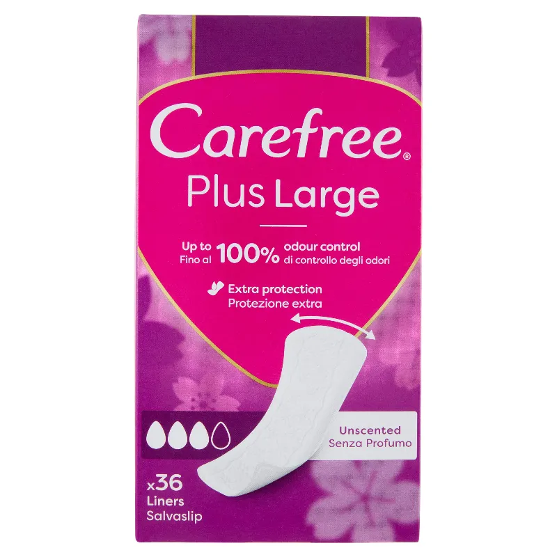 CAREFREE SALVASLIP PLUS LARGE X36