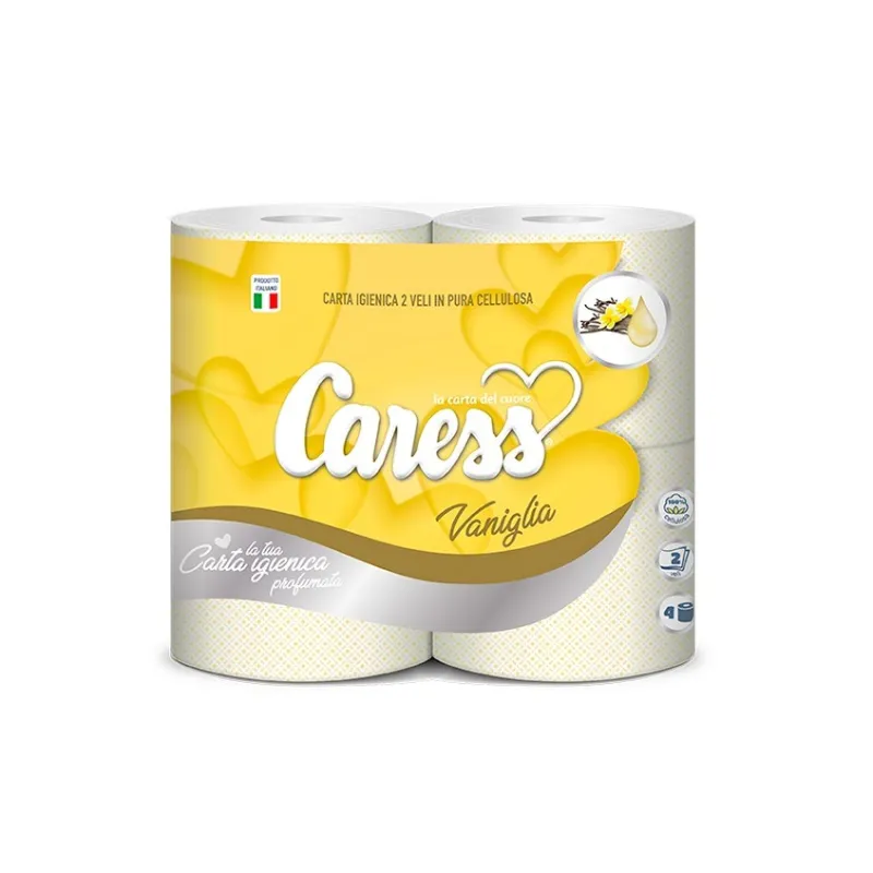 CARESS CARTA IG.PROF.VANIGLIA 2V 4 ROT.