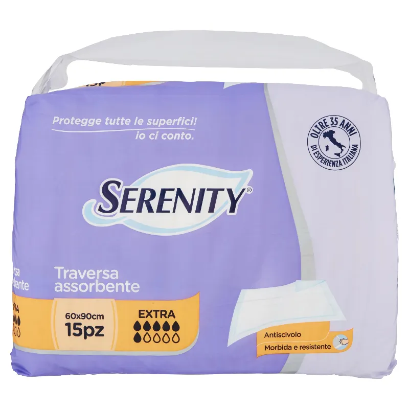 SERENITY TRAVERSA ASSORB.EXTRA X15 CM60X90