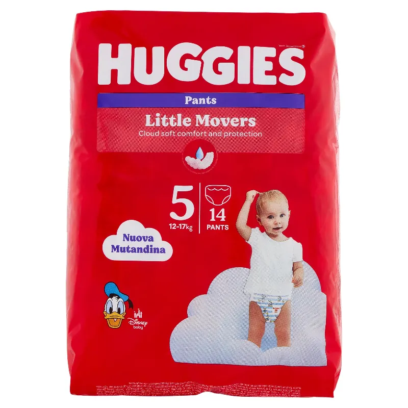 HUGGIES MUTANDINA N.5 JUNIOR 12-17KG X14 (X)