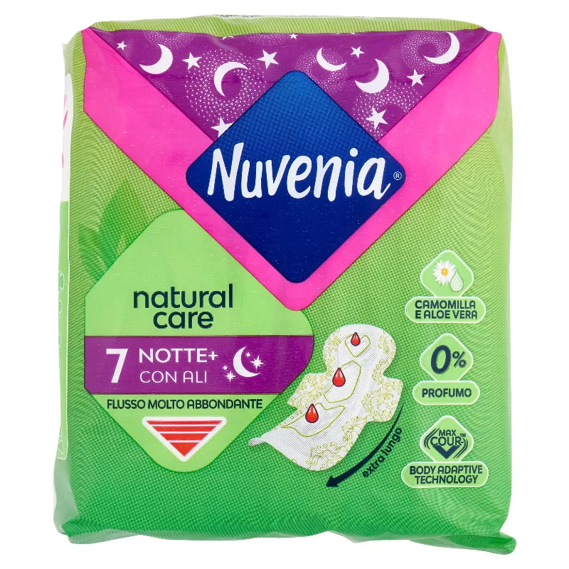 NUVENIA ASSORB.NATURAL CARE NOTTE ALI X7