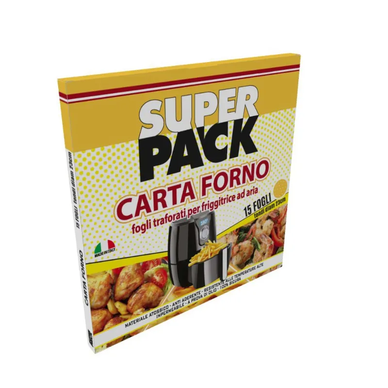 SUPER PACK CARTAFORNO FRIGGITRICE X15 CM23X23