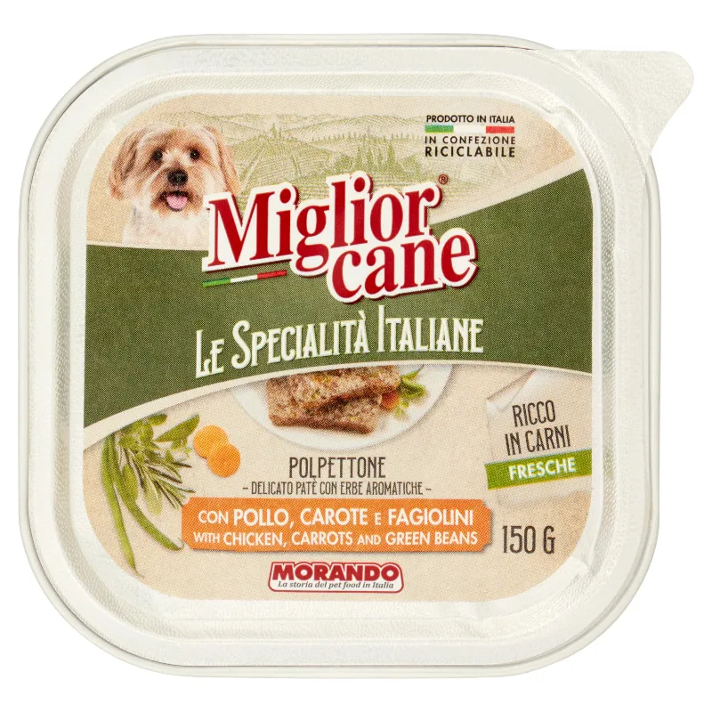 MIGLIOR CANE SPEC.ITAL.POLLO/CAROTE/FAG. GR150