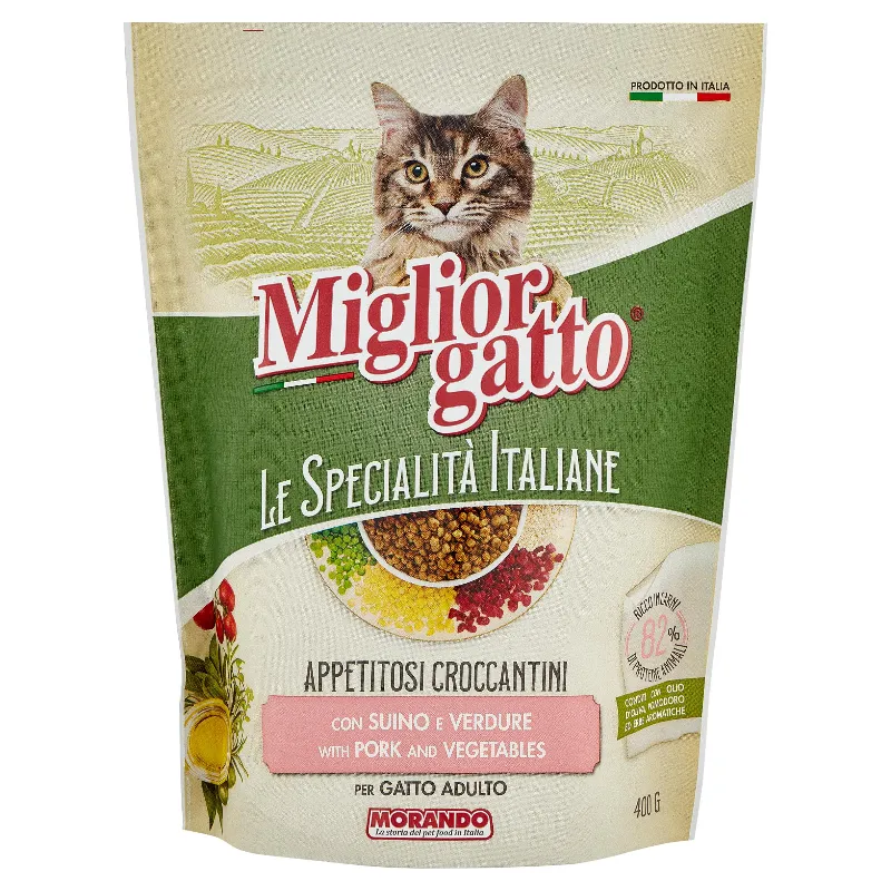 MIGLIOR GATTO CROC.SPEC.ITAL.SUINO,VERDUR GR400(X)