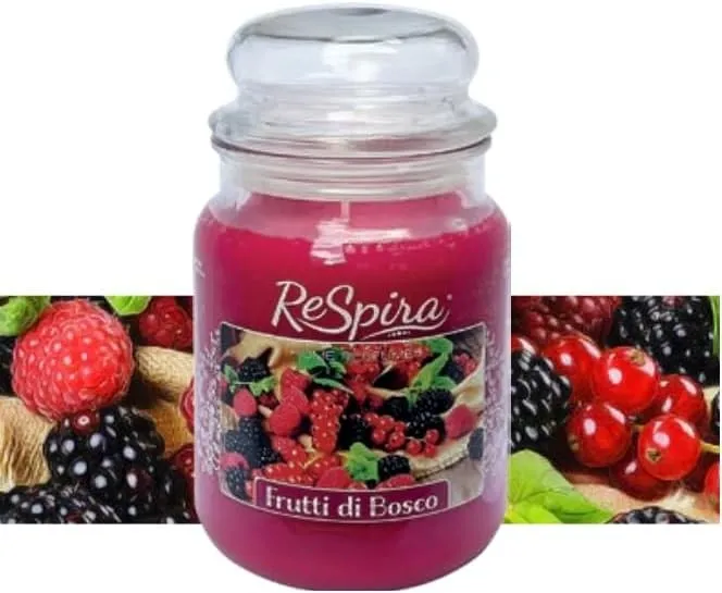 RESPIRA CANDELA GIARA PROF.FRUTTI BOSCO GR.500