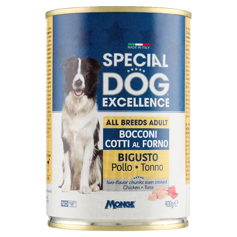 SPECIAL DOG EXCEL.BOCCONI BIGUSTO POL/TONNO GR400