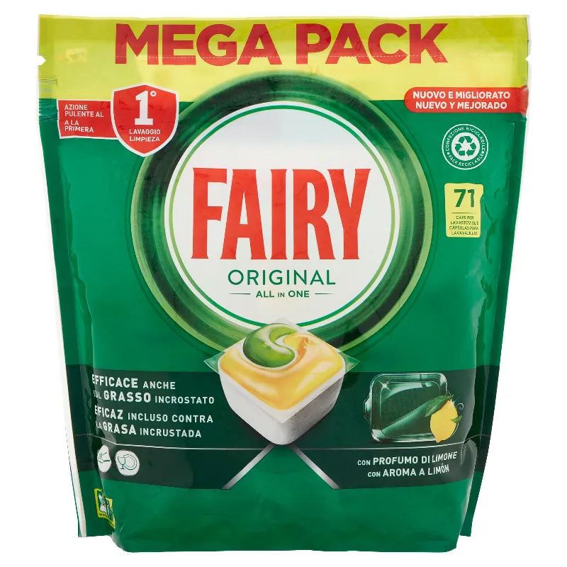 FAIRY ORIGINAL ALL IN ONE LIMONE CAPS X71