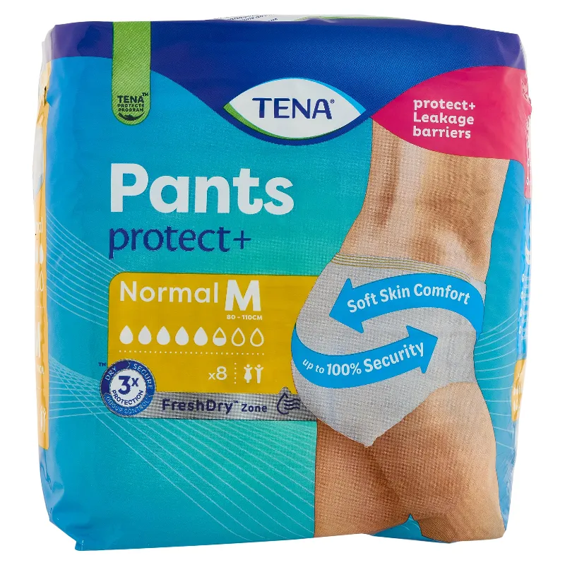 TENA PANTS NORMAL MEDIUM X8