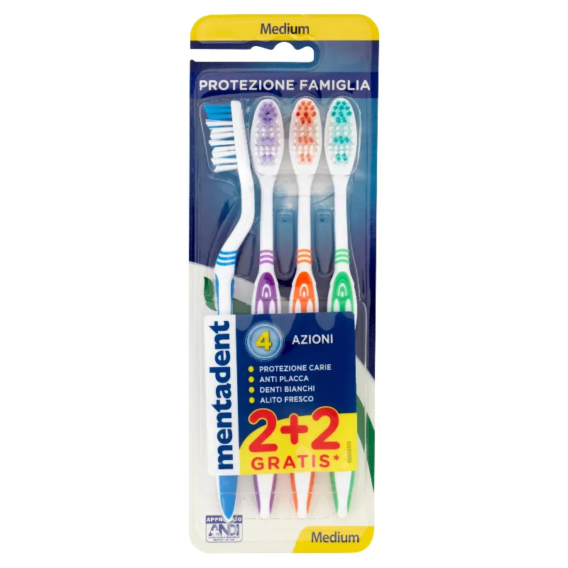 MENTADENT SPAZZ.PROT.FAMIGLIA OFFERTA X4 (X)