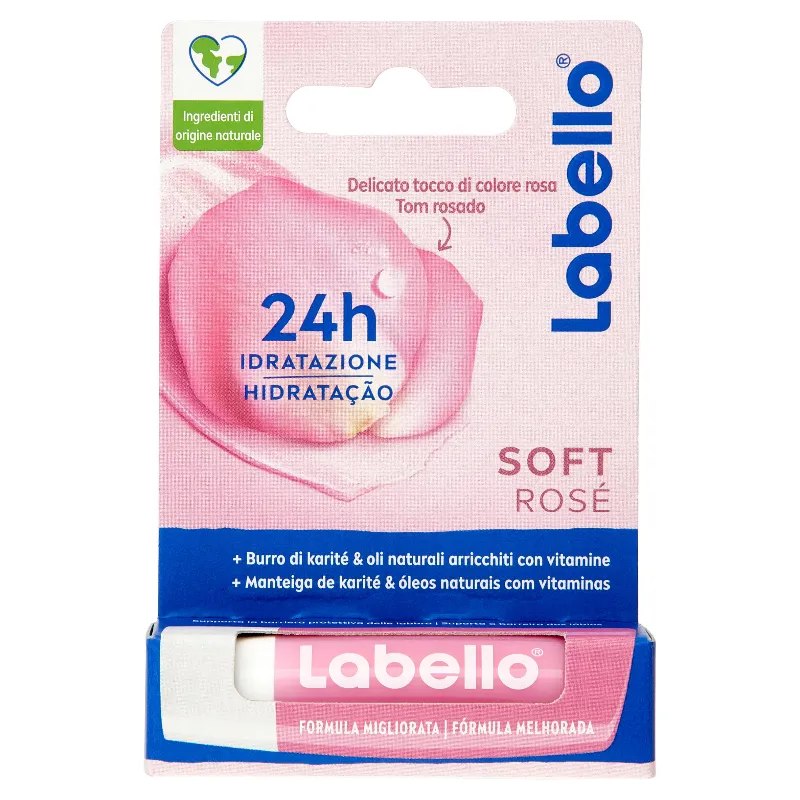 LABELLO STICK LABBRA ROSE' ML4,8