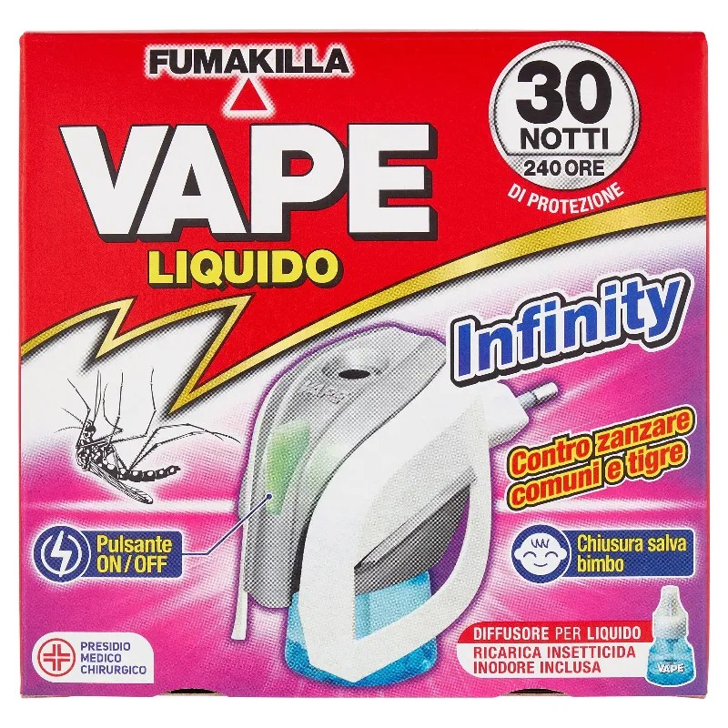 VAPE ELETTR.LIQUIDO INFINITY+RICARICA 30N ML15