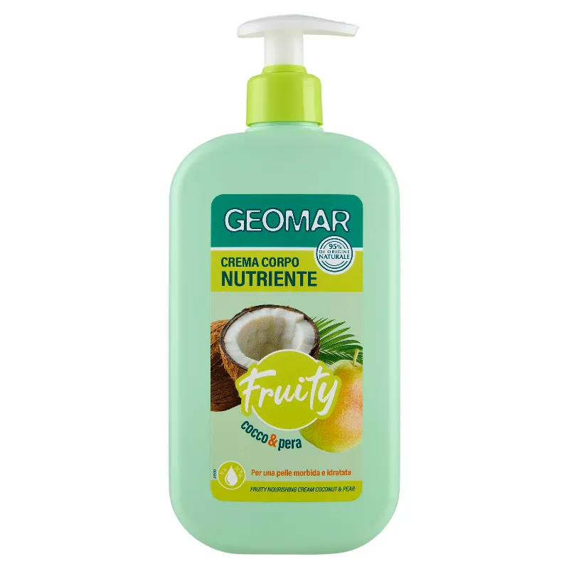GEOMAR CREMA CORPO FRUITY NUTR COCCO&PERA ML500