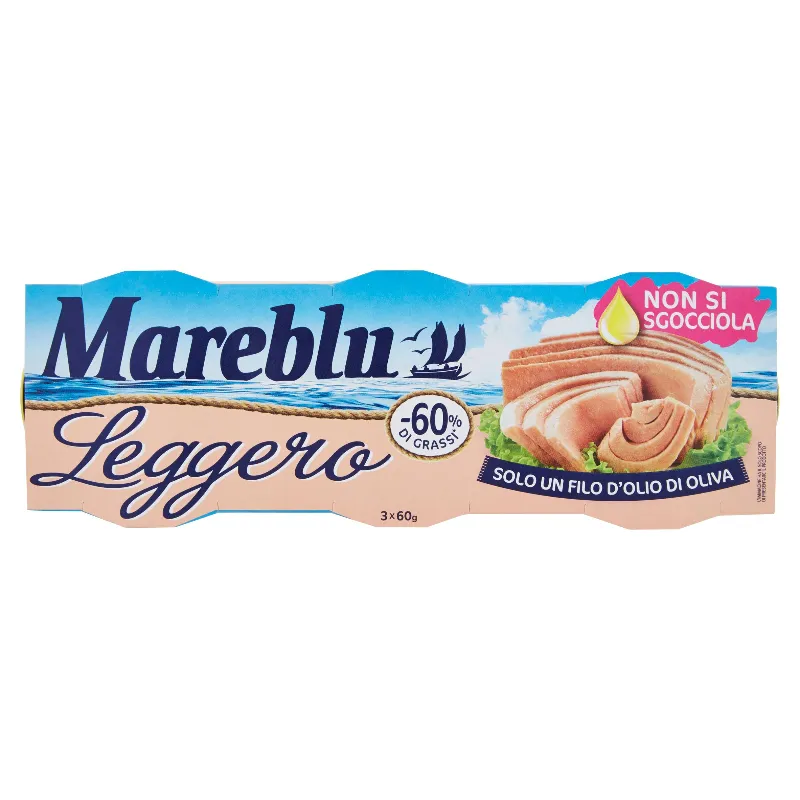 MAREBLU' TONNO O.O. LEGGERO GR. 60X3