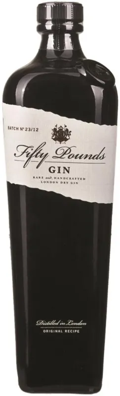 FIFTY POUNDS LONDON GIN CL.70 (X)